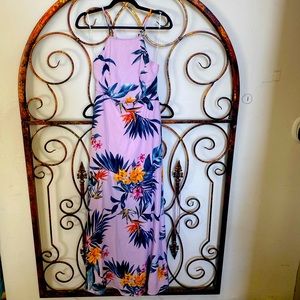 Women’s 100% polyester long dress